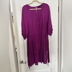 Eloquii purple dress